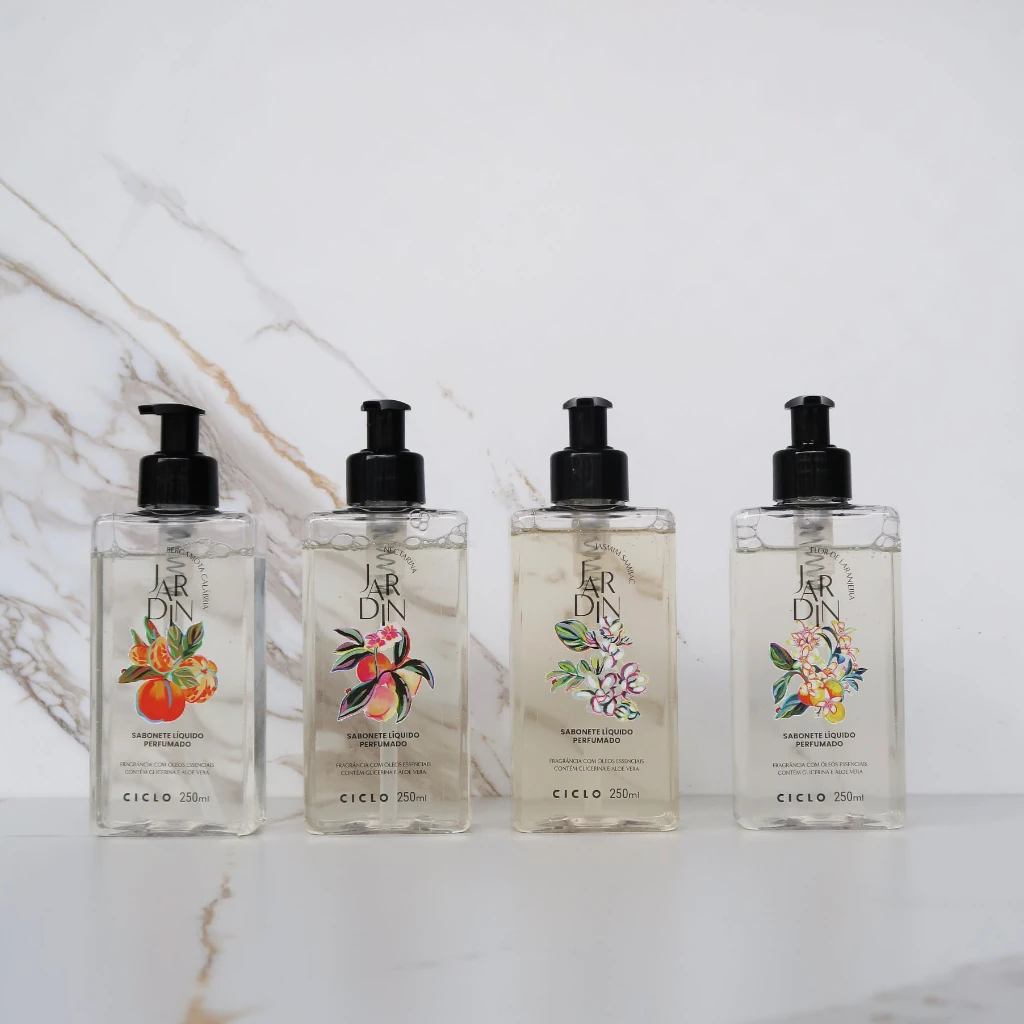 Sabonetes líquidos veganos Ciclo Cosméticos