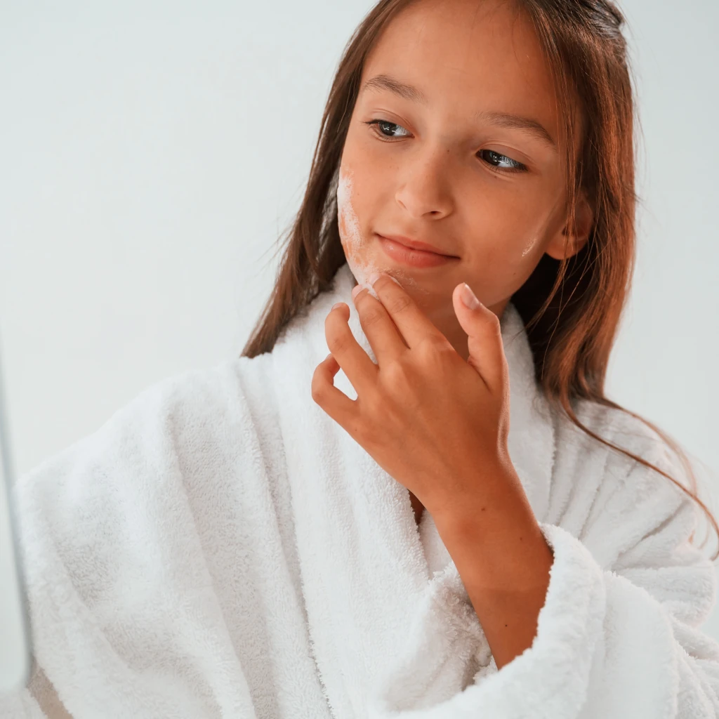 Cuidados com a pele jovem