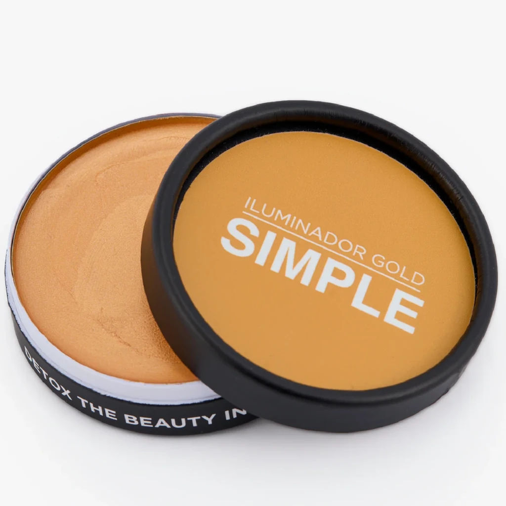 Iluminador cremosos Gold Simple Organic