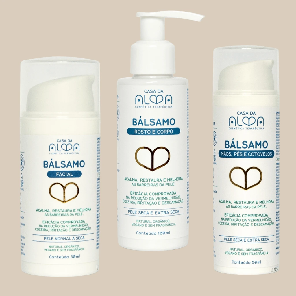 Bálsamos Hidratantes Casa da Alma
