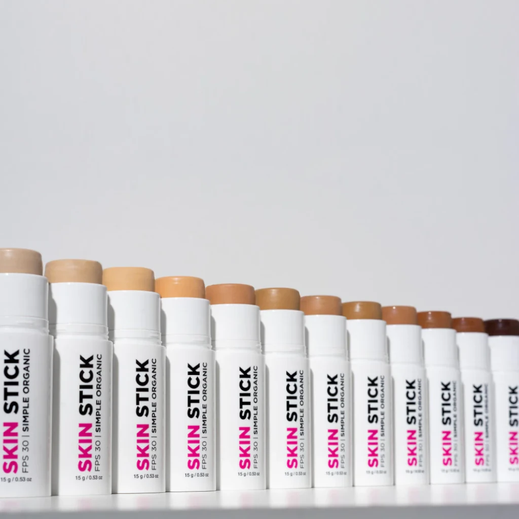 Base Skin Stick Simple Organic - 12 tons