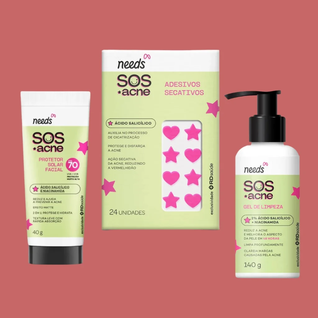 Needs SOS Acne vs skincare clean: existem alternativas naturais para acne?