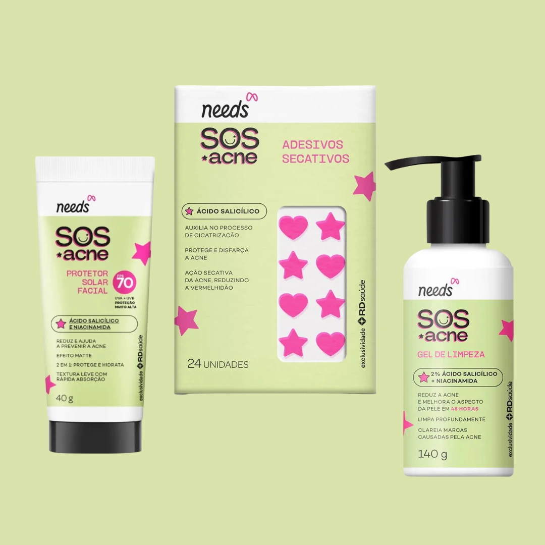 Review da marca Needs e da linha SOS Acne