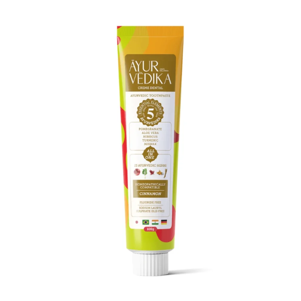 Creme Dental Ayurvédico Cinnamon da Āyurvèdika
