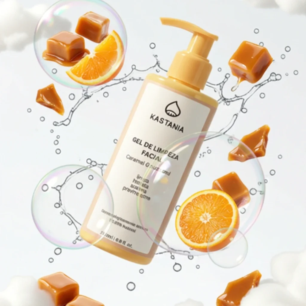 Gel de limpeza facial Kastania Beauty