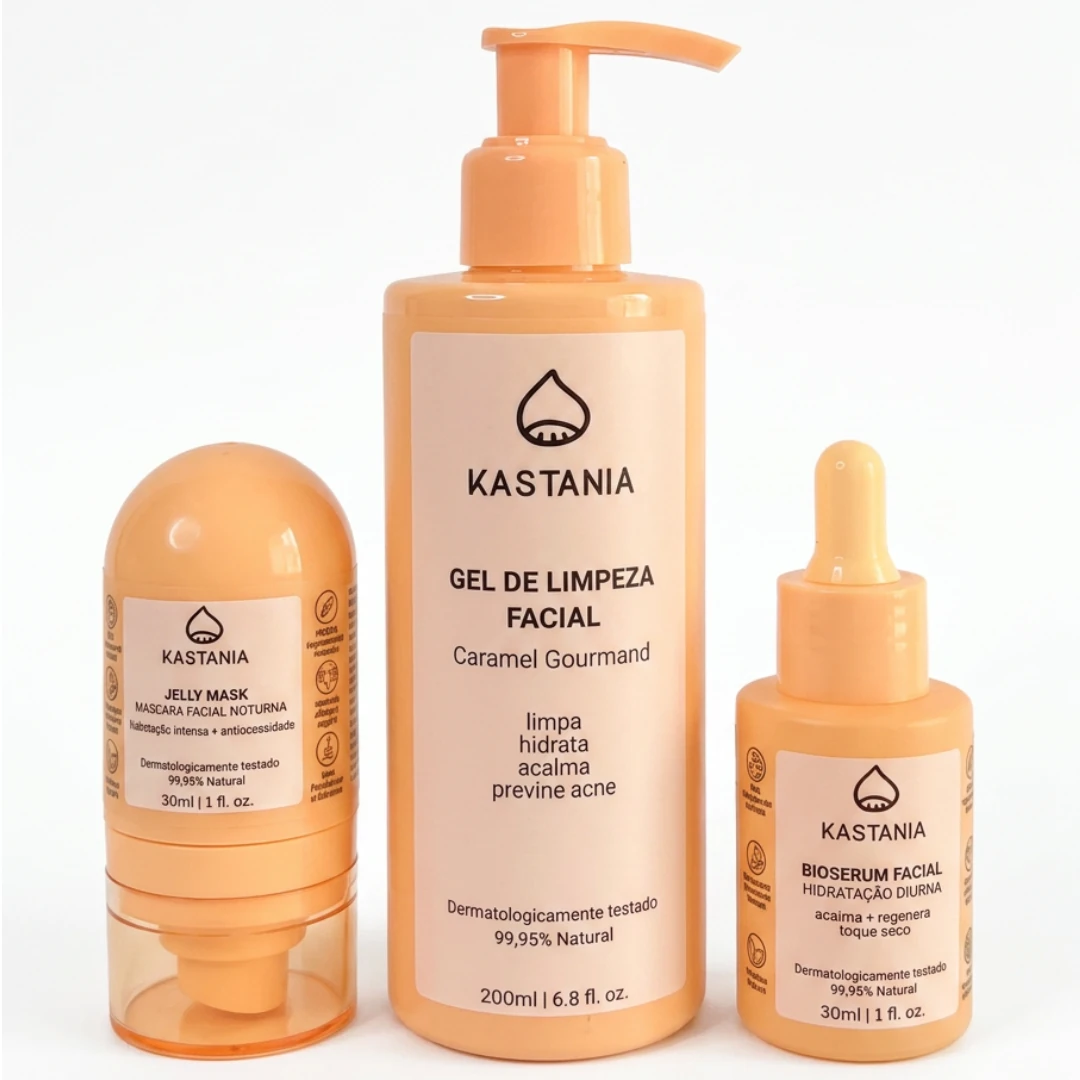 Linha de produtos Kastania Beauty